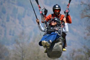 High Altitude Paragliding